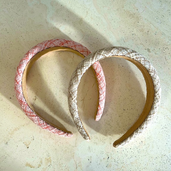 2 Boucle headbands with suede inside - Picture 1 of 3